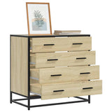 Drawer Cabinet 70X41X70 Cm Engineered Wood
