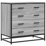 Drawer Cabinet Grey Sonoma 70x41x70 cm Engineered Wood