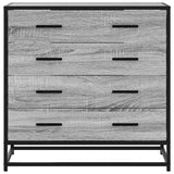 Drawer Cabinet Grey Sonoma 70x41x70 cm Engineered Wood