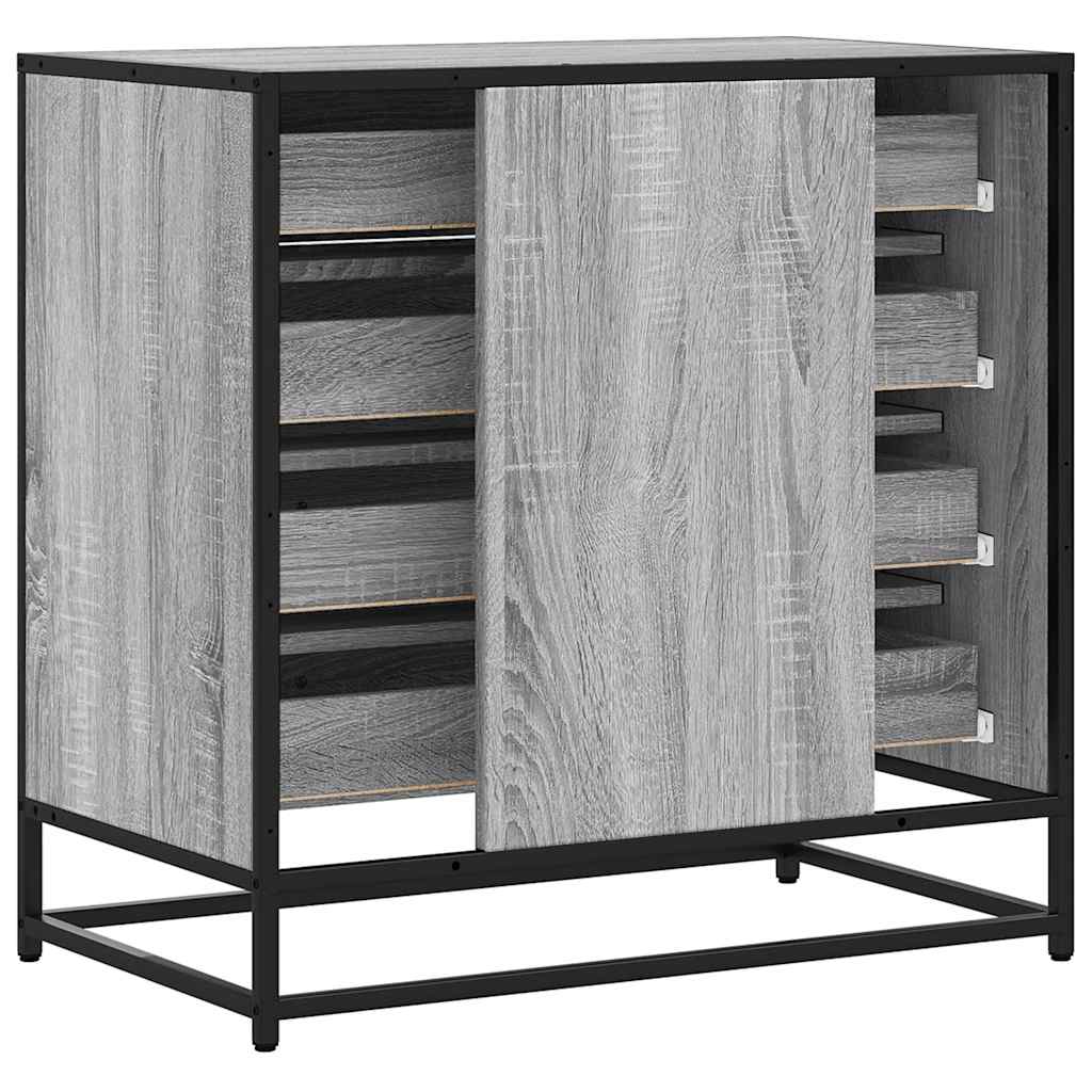 Drawer Cabinet Grey Sonoma 70x41x70 cm Engineered Wood