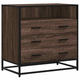 Drawer Cabinet Brown Oak 70x41x70 cm Engineered Wood