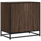 Drawer Cabinet Brown Oak 70x41x70 cm Engineered Wood