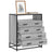 Drawer Cabinet 70X41X83.5 Cm Engineered Wood