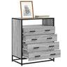 Drawer Cabinet 70X41X83.5 Cm Engineered Wood