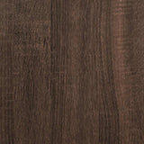 Drawer Cabinet Brown Oak 70x41x83.5 cm Engineered Wood