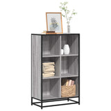 Bookcase Engineered Wood And Metal