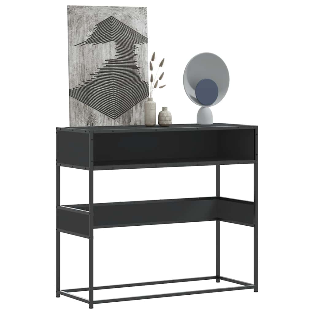 Console Table 90X35X80 Cm Engineered Wood