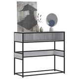 Console Table 90X35X80 Cm Engineered Wood