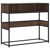 Console Table 90X35X80 Cm Engineered Wood