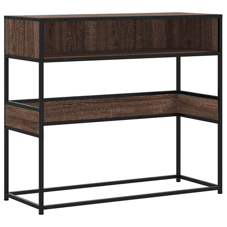 Console Table 90X35X80 Cm Engineered Wood