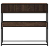 Console Table 90X35X80 Cm Engineered Wood