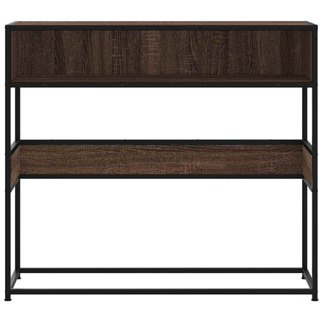 Console Table 90X35X80 Cm Engineered Wood