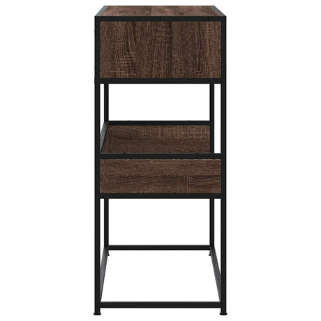 Console Table 90X35X80 Cm Engineered Wood