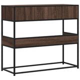 Console Table 90X35X80 Cm Engineered Wood