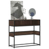 Console Table 90X35X80 Cm Engineered Wood