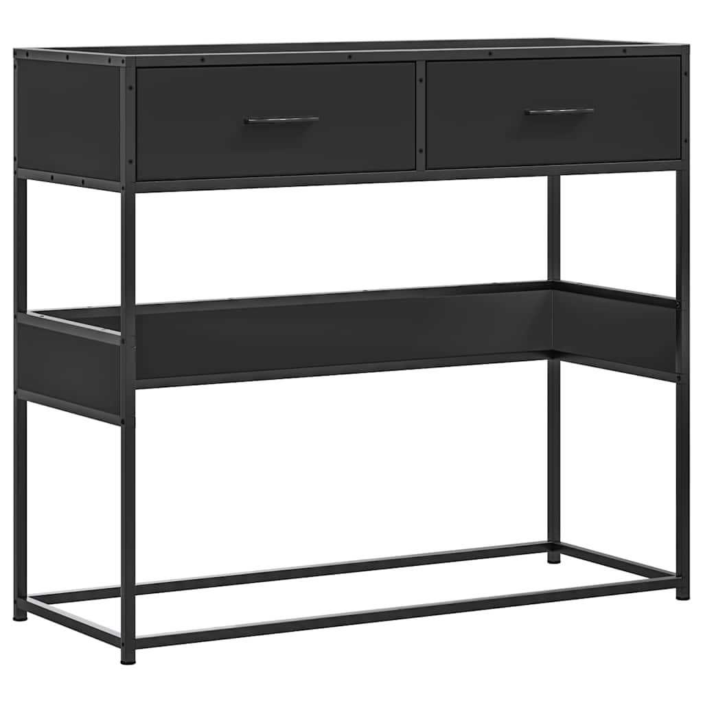 Console Table 90X35X80 Cm Engineered Wood