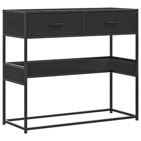 Console Table 90X35X80 Cm Engineered Wood