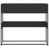 Console Table 90X35X80 Cm Engineered Wood