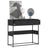 Console Table 90X35X80 Cm Engineered Wood