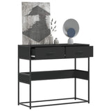 Console Table 90X35X80 Cm Engineered Wood