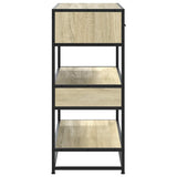 Console Table Sonoma Oak 90x35x80 cm Engineered Wood