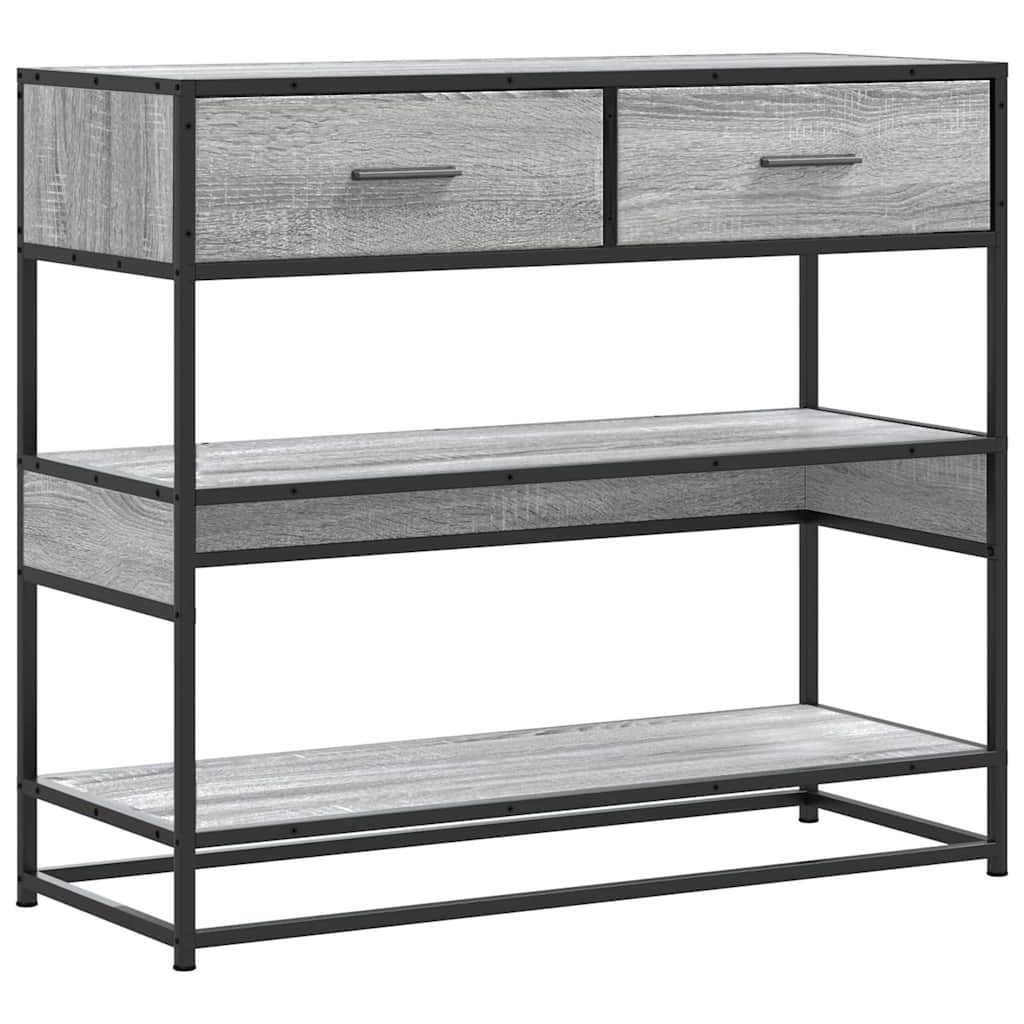 Console Table 90X35X80 Cm Engineered Wood