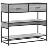 Console Table 90X35X80 Cm Engineered Wood