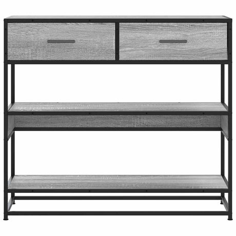 Console Table 90X35X80 Cm Engineered Wood