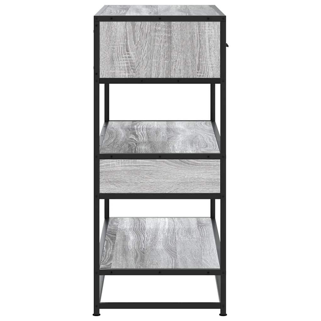 Console Table 90X35X80 Cm Engineered Wood