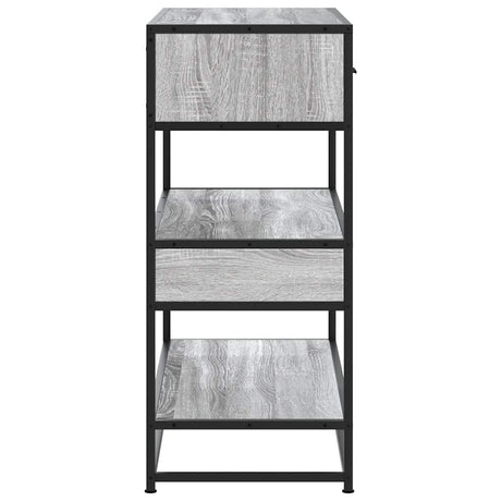 Console Table 90X35X80 Cm Engineered Wood