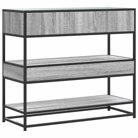 Console Table 90X35X80 Cm Engineered Wood