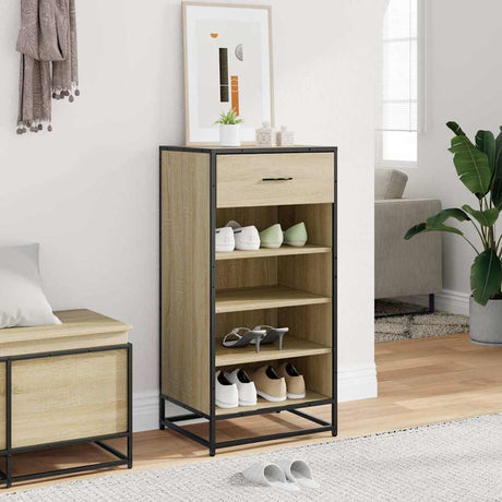 Shoe Rack 48X38X97.5 Cm Engineered Wood