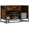 Shoe Bench 80X40X53.5 Cm Engineered Wood And Metal