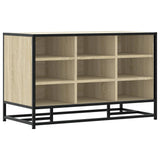 Shoe Bench 84X40X53.5 Cm Engineered Wood And Metal