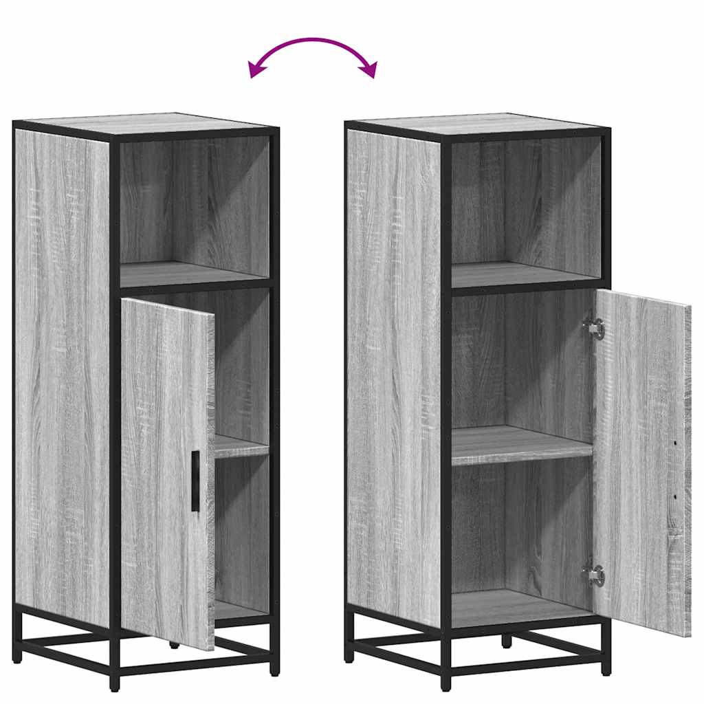 Bathroom Cabinet 35X37.5X100 Cm Engineered Wood