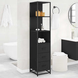 Bathroom Cabinet 35X37.5X166 Cm Engineered Wood