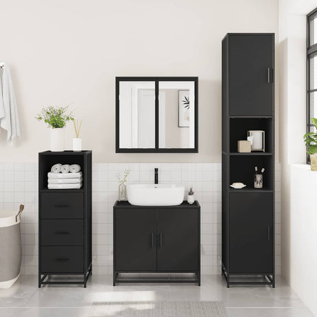 Bathroom Cabinet 35X37.5X100 Cm Engineered Wood
