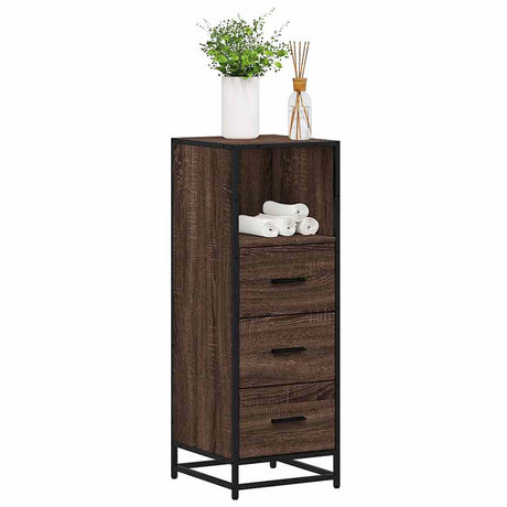 Bathroom Cabinet 35X37.5X100 Cm Engineered Wood