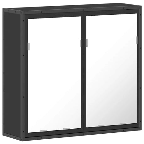 Bathroom Mirror Cabinet 65X20X60 Cm Engineered Wood
