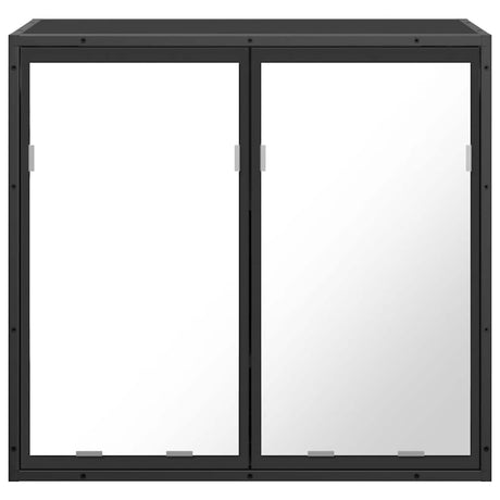 Bathroom Mirror Cabinet 65X20X60 Cm Engineered Wood