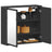 Bathroom Mirror Cabinet 65X20X60 Cm Engineered Wood