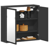 Bathroom Mirror Cabinet 65X20X60 Cm Engineered Wood