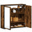 Bathroom Mirror Cabinet 65X20X60 Cm Engineered Wood