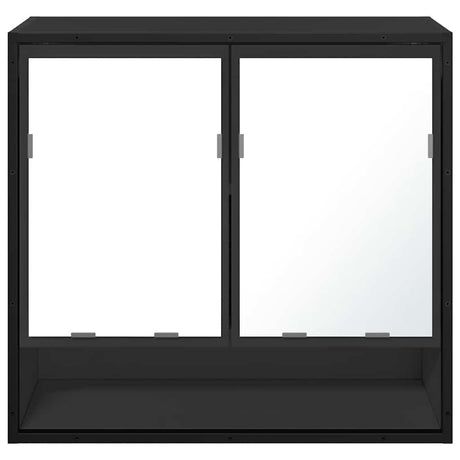 Bathroom Mirror Cabinet 65X20X60 Cm Engineered Wood