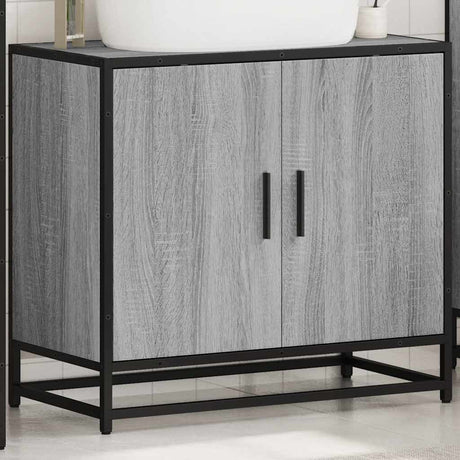 Bathroom Sink Cabinet 65X33X60 Cm Engineered Wood