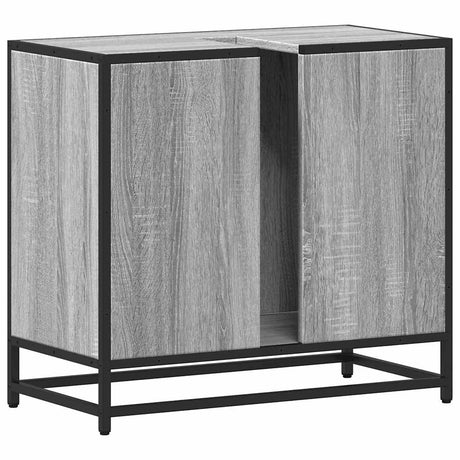 Bathroom Sink Cabinet 65X33X60 Cm Engineered Wood