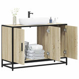 Bathroom Sink Cabinet 90X33X60 Cm Engineered Wood