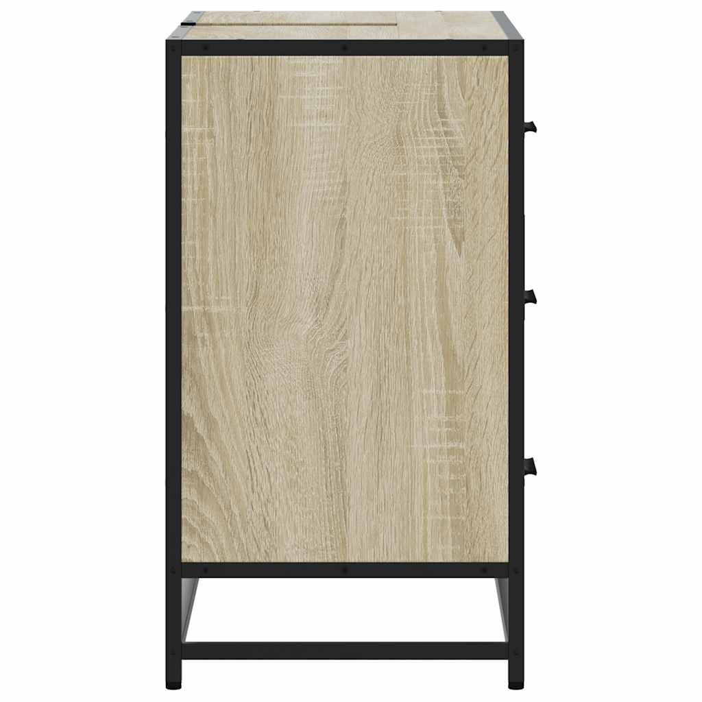 Bathroom Sink Cabinet 80X33X60 Cm Engineered Wood