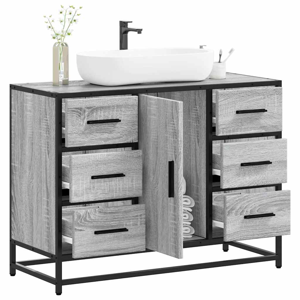 Bathroom Sink Cabinet 80X33X60 Cm Engineered Wood