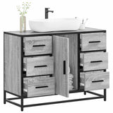 Bathroom Sink Cabinet 80X33X60 Cm Engineered Wood